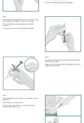 Prefilled Syringe Injection Guide
